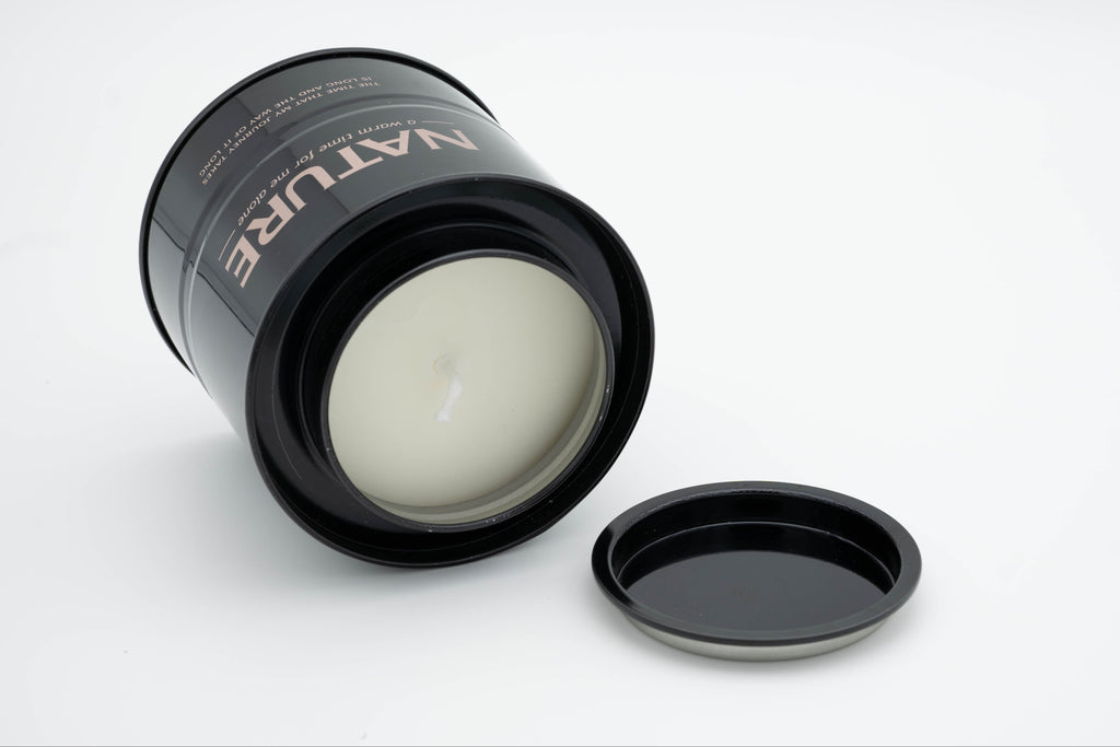 Black Jar Scented Candle